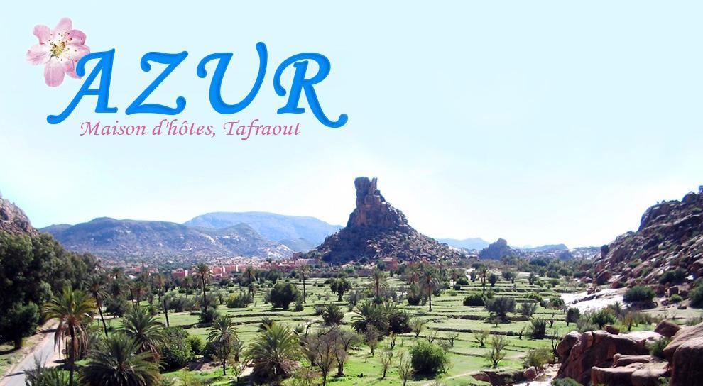 Azur Tafraout Hotell Exteriör bild